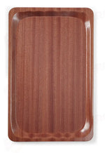 VASSOIO DA SERVIZIO RETTANGOLARE ANTISCIVOLO LAMINATO AMERBOX MOGANO 330X430MM - 507469