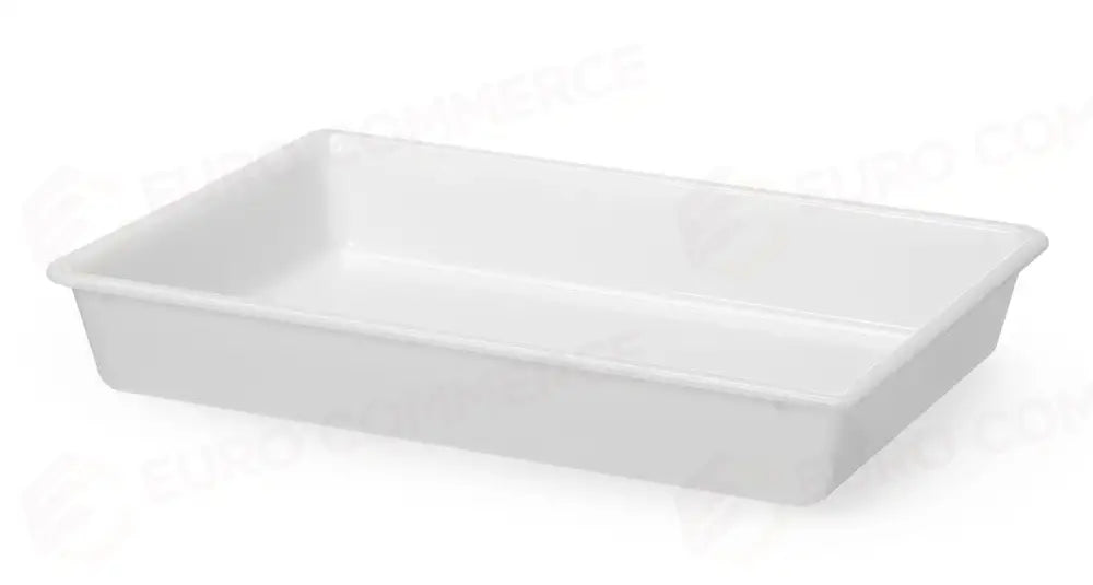 VASSOIO DI PREPARAZIONE 12L BIANCO 535X385X(H)85MM - HENDI