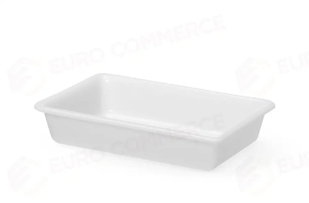 VASSOIO DI PREPARAZIONE 3L BIANCO 340X235X(H)70MM - HENDI