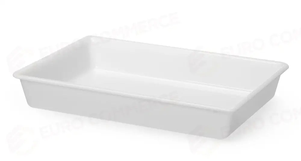 VASSOIO DI PREPARAZIONE HENDI 3L BIANCO 340X235X(H)70MM - 873410
