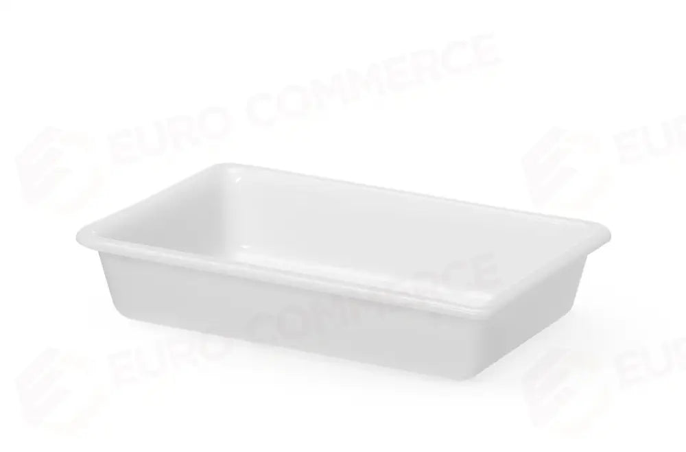 VASSOIO DI PREPARAZIONE HENDI 3L BIANCO 340X235X(H)70MM - 873410