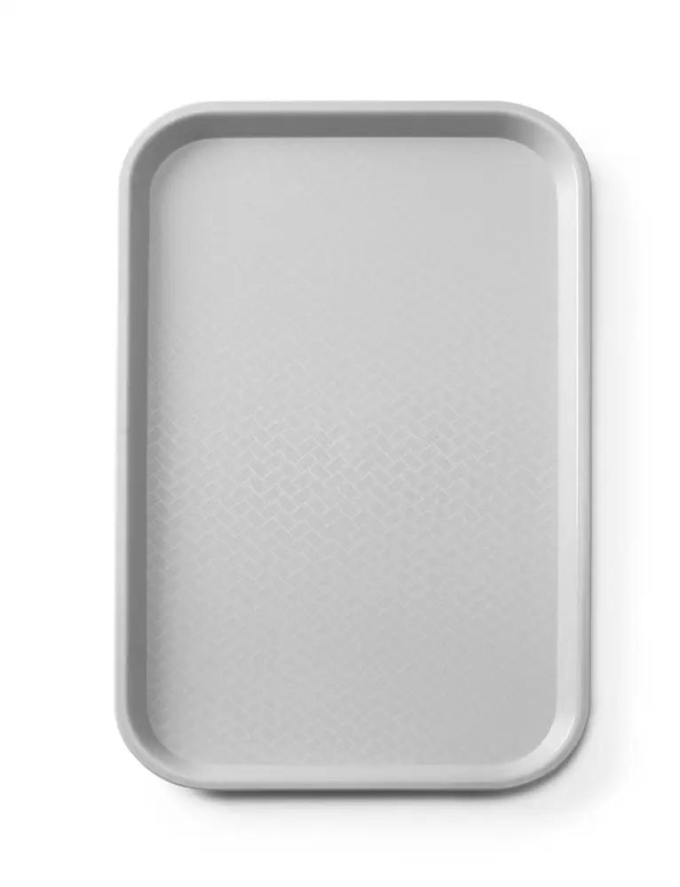 VASSOIO FAST FOOD IN POLIPROPILENE GN 1/1 AMERBOX GN 1/1 GRIGIO CHIARO 530X325X(H)20MM - HENDI
