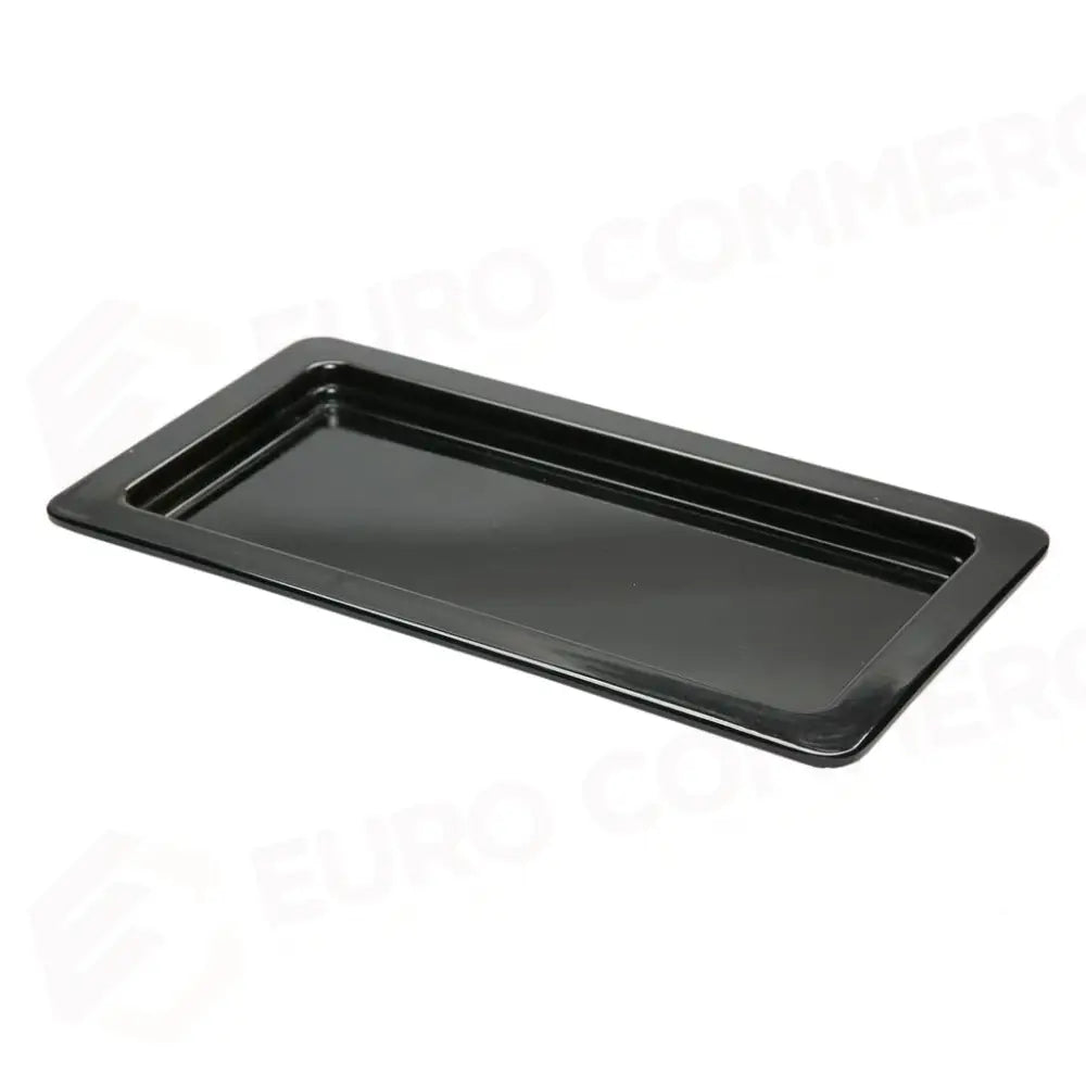 VASSOIO GASTRONORM 32.5X17.5 CM NERO MELAMINA BLACK GN1/3 MEDRI - 13170097 - MEDRI