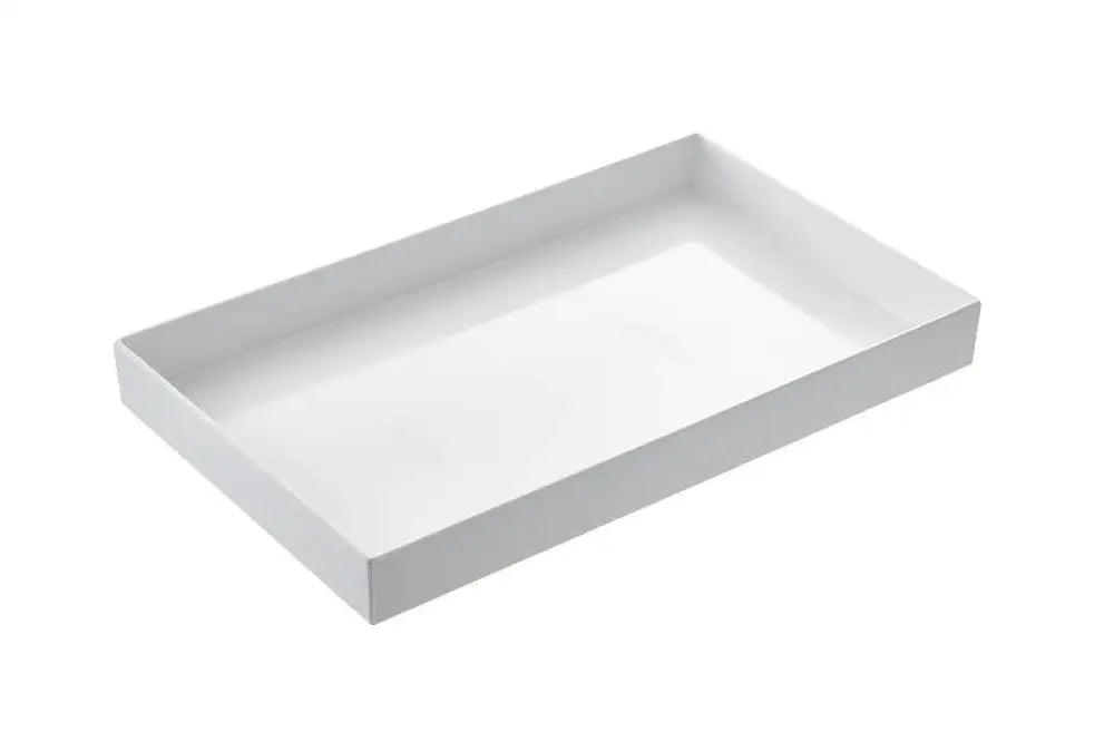 VASSOIO GASTRONORM VENEZIA BIANCO - GN 2/4 - 53X16,2X6 CM - T8455 - LEONE - MELAMINA BIANCA