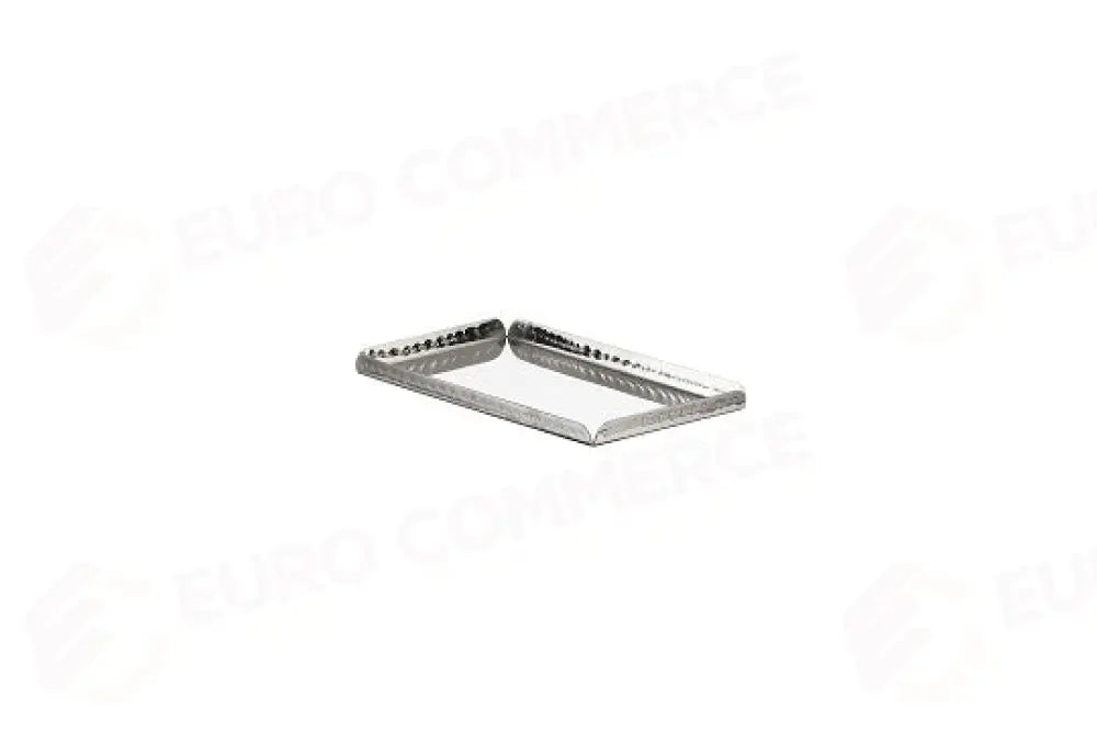 VASSOIO IN ACCIAIO ACCIAIO - 30,5X21X1,25 CM - P2113 - LEONE - ACCIAIO MARTELLATO