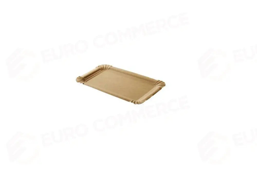 VASSOIO IN CARTONCINO KRAFT HAVANA - 13X20 CM - Q5115.K - LEONE - MONOUSO BIO