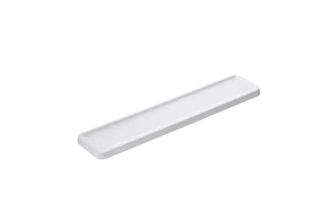 VASSOIO IN MELAMINA BIANCO BIANCO - 66X14.5X2 CM - T8463 - LEONE - MELAMINA COLOR