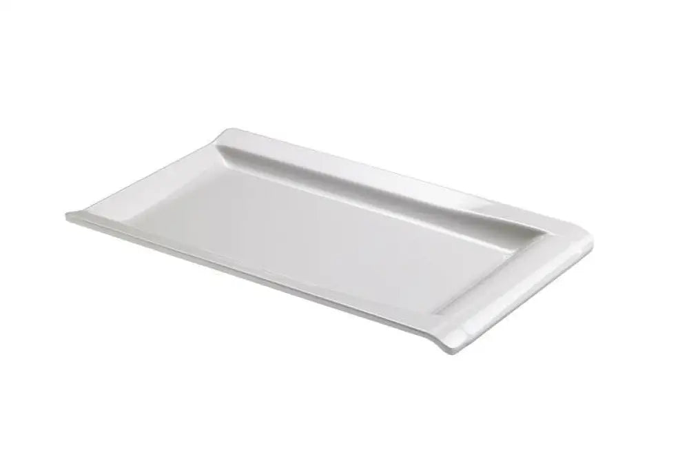 VASSOIO LE PERLE BIANCO - MELAMINA RETTANGOLARE CM.33X20X2,5H - T8142 - LEONE - MELAMINA BIANCA