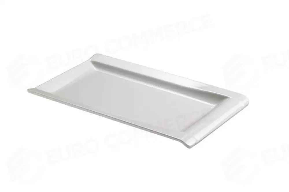 VASSOIO LE PERLE BIANCO - MELAMINA RETTANGOLARE CM.44X27X3H - T8144 - LEONE - MELAMINA BIANCA