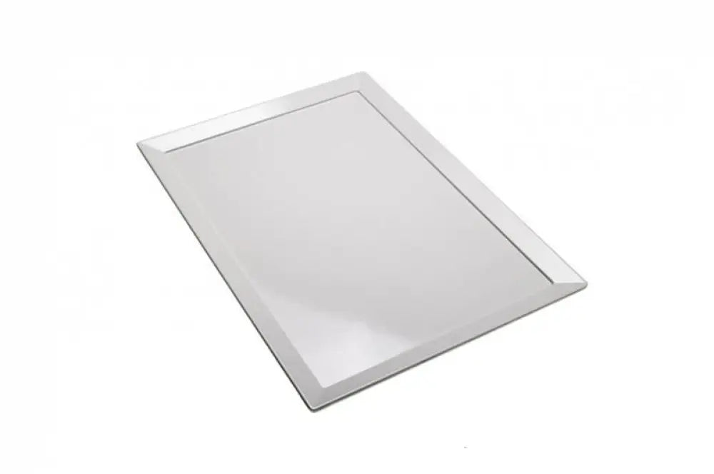 VASSOIO MAXI RETTANGOLARE BIANCO - 53X32X2,5 CM - T8416 - LEONE - MELAMINA BIANCA