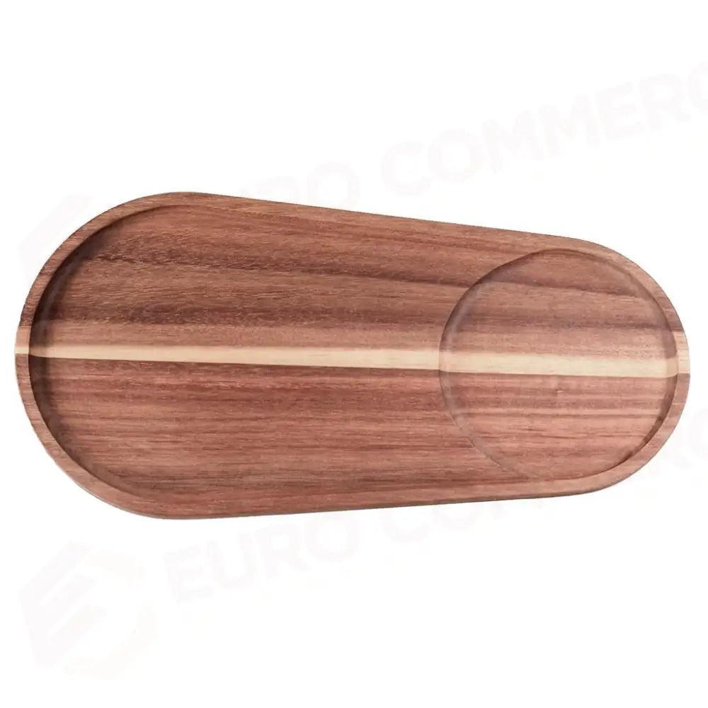 VASSOIO OVALE CON INSERTO TONDO 40X20 CM CORTEX WST-14 MEDRI - 13650174 - MEDRI