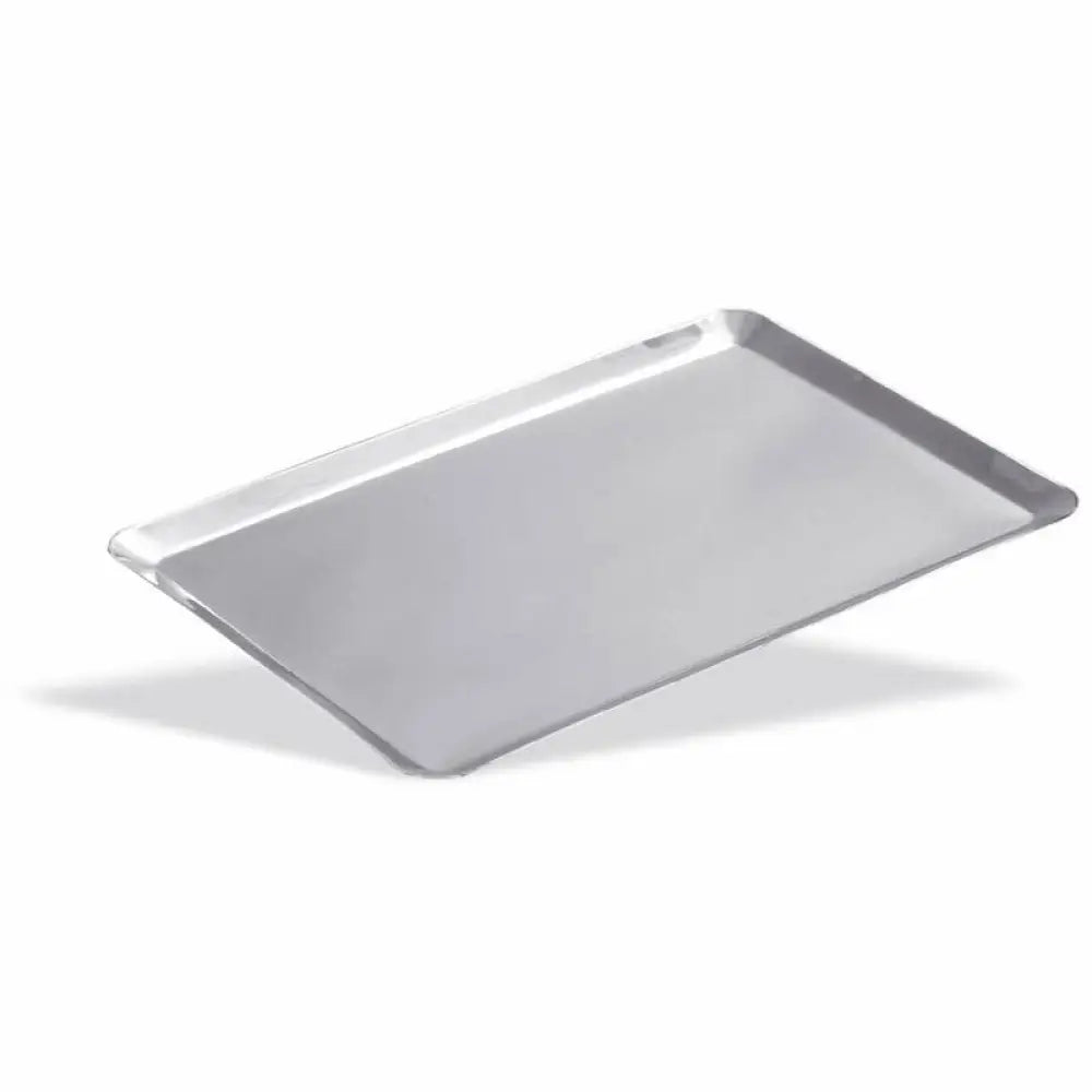 VASSOIO PASTICCERIA SPESSORE 0,7MM ACCIAIO INOX 27,5X21CM - 647-021 - KAREL - Attrezzatura