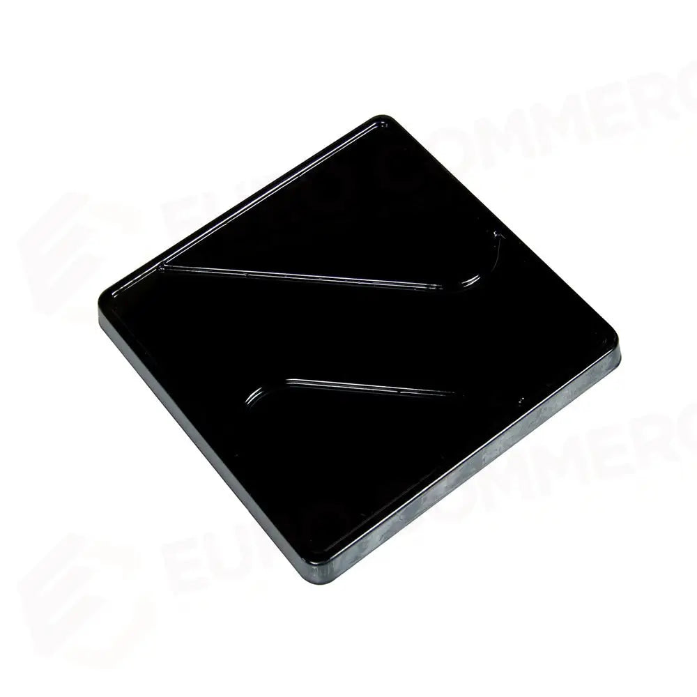 VASSOIO QUADRATO PER MONOPORZIONE - NERO - 85 X 85 X H 7 MM - 250 PZ - VC5 - PAVONI ITALIA - VASSOI
