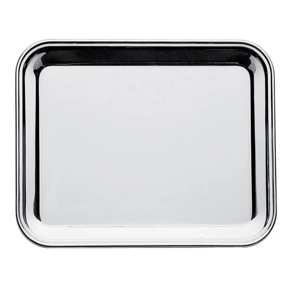 VASSOIO RETT.BAR ACCIAIO 25X19,5CM - 360025 - PIAZZA - ACCESSORI