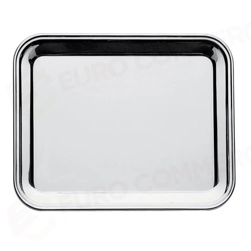 VASSOIO RETT.BAR ACCIAIO 52X38CM - 360052 - PIAZZA - ACCESSORI