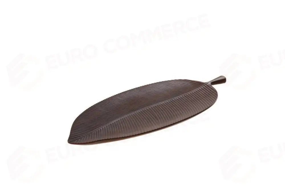 VASSOIO RETT. WOOD IN MELAMINA EFFETTO LEGNO MARRONE - 84X25X3 CM - T8350 - LEONE - MELAMINA COLOR