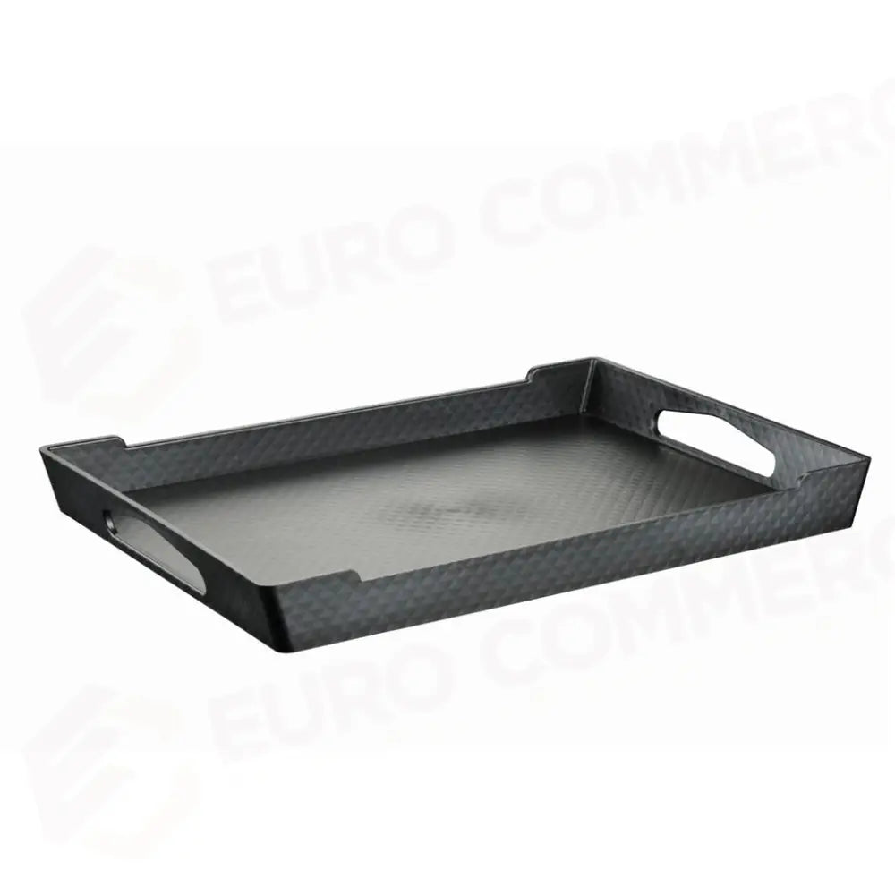 VASSOIO RETTANGOLARE 51X35 CM DIAMANTE NERO 8894 MC - 20140071 - MEDRI