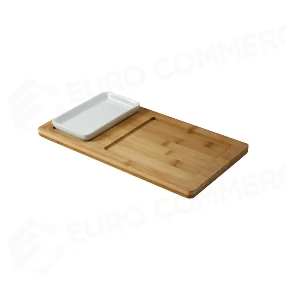 VASSOIO RETTANGOLARE CON CIOTOLA 36X18 CM ALL AROUND MB3051 MEDRI - 13250004 - MEDRI