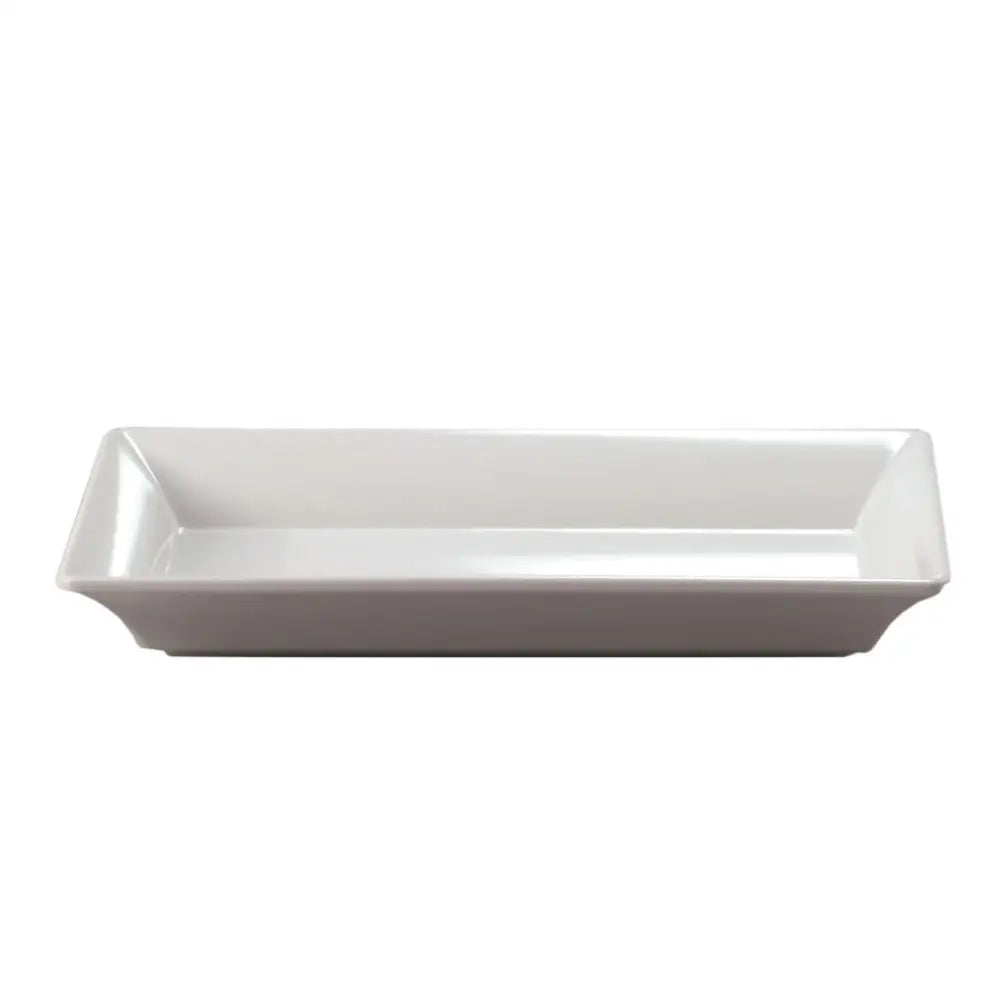VASSOIO RETTANGOLARE FONDO 49X34 CM BIANCO MELAMINA WHITE H2611 MEDRI - 13170011 - MEDRI