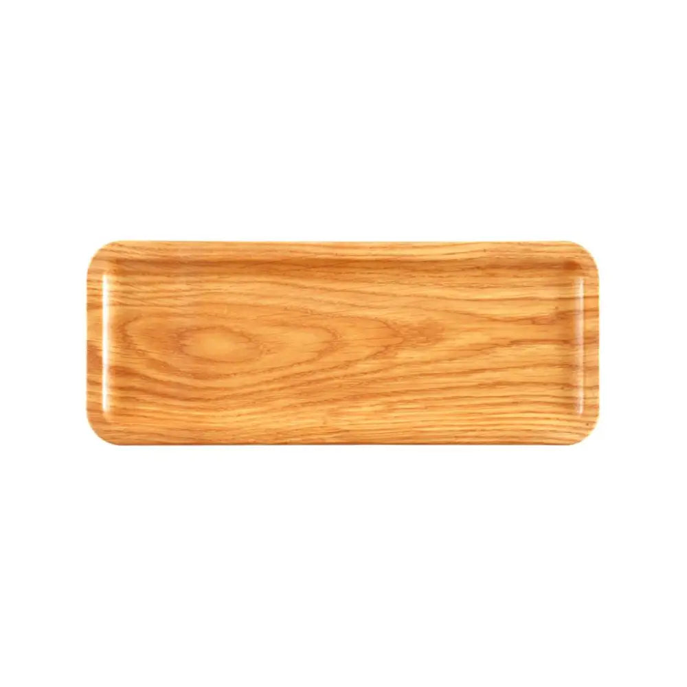 VASSOIO RETTANGOLARE MELAMINA 35X13 CM BLISS EFFETTO LEGNO M1608 MEDRI - 20350008 - MEDRI