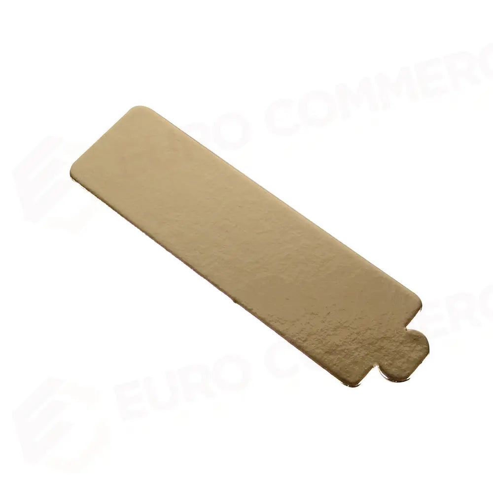 VASSOIO RETTANGOLARE PER MONOPORZIONE - ORO - 140 X 40 MM - 200 PZ - VC1 - PAVONI ITALIA - VASSOI