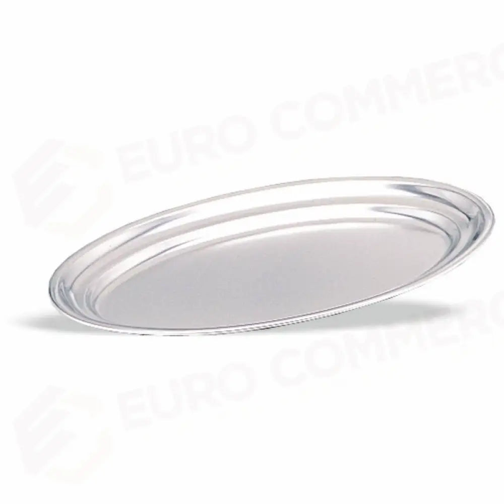 VASSOIO SERVIZIO OVALE ACCIAIO INOX 250X172MM - 417-025 - KAREL - Attrezzatura