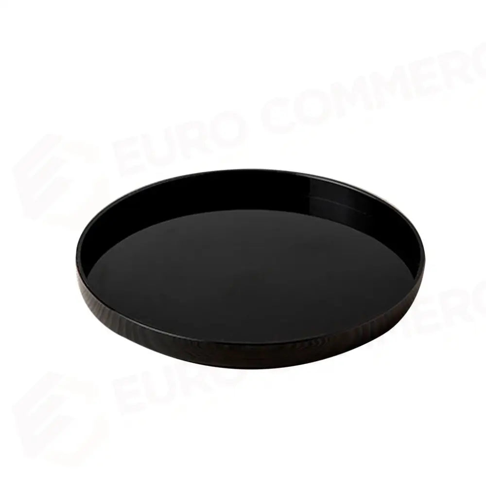 VASSOIO TONDO 25 CM NERO BUFFET 7521 MC - 20140042 - MEDRI