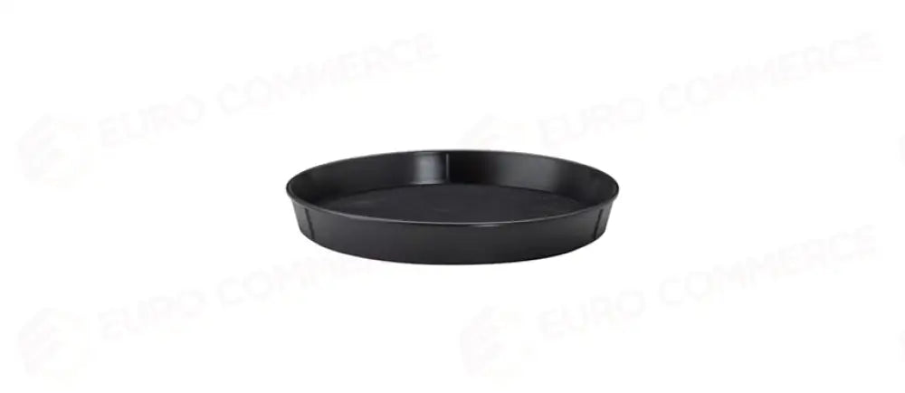 VASSOIO TONDO ANTISCIVOLO NERO CM35 H4,5 - 141016 - MORINI