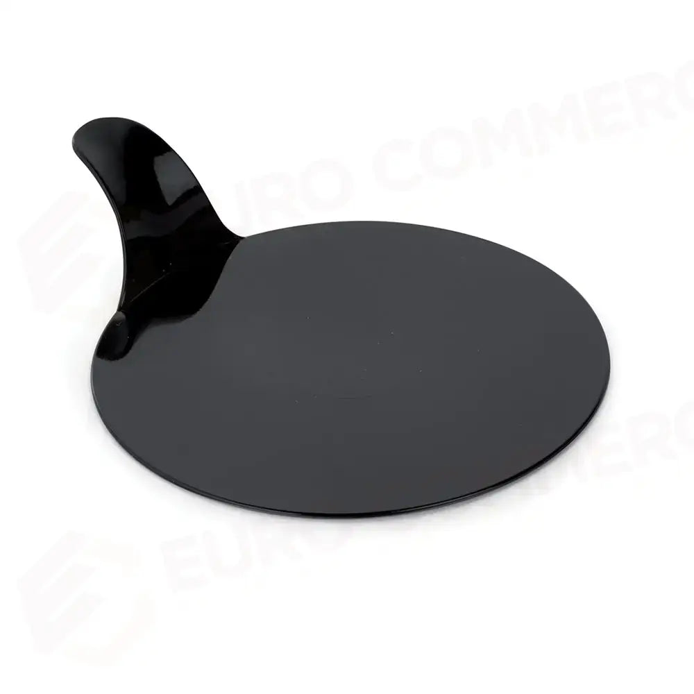 VASSOIO TONDO PER MONOPORZIONE - NERO - Ø 8 CM - 250 PZ PER SCATOLA - VP3NR - PAVONI ITALIA - VASSOI