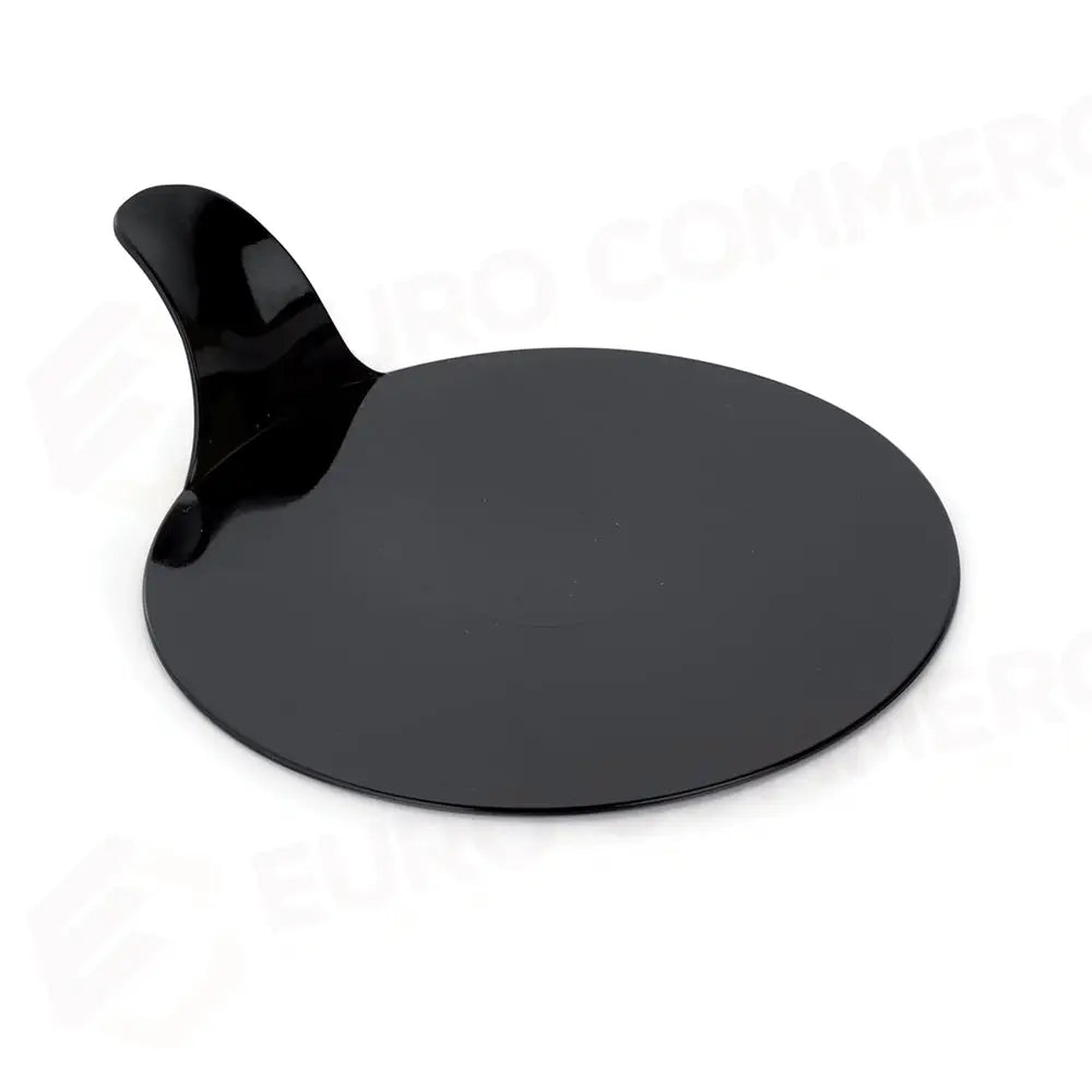 VASSOIO TONDO PER MONOPORZIONE - NERO - Ø 8 CM - 250 PZ PER SCATOLA - VP3NR - PAVONI ITALIA - VASSOI