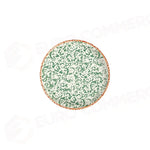 VENECIA GREEN LONA PIATTO PIANO 25 CM - 20641-111025 - ID FINE