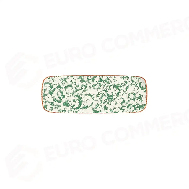 VENECIA GREEN QUADRO RECTANGULAR PLATE 30 CM (30 * 11) - 20641-151630 - ID FINE