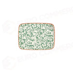VENECIA GREEN QUADRO RECTANGULAR PLATE 31 CM (27 * 20) - 20641-151631 - ID FINE