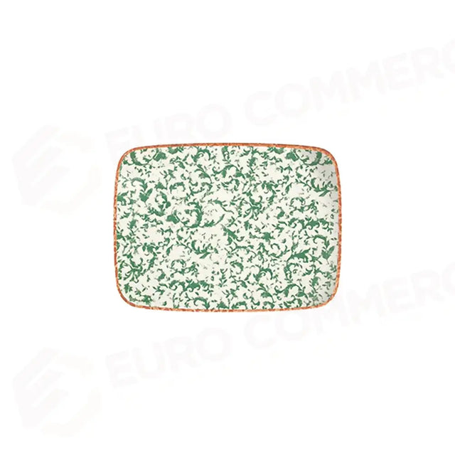 VENECIA GREEN QUADRO RECTANGULAR PLATE
31 CM (27 * 20) - 20641-151631 - ID FINE