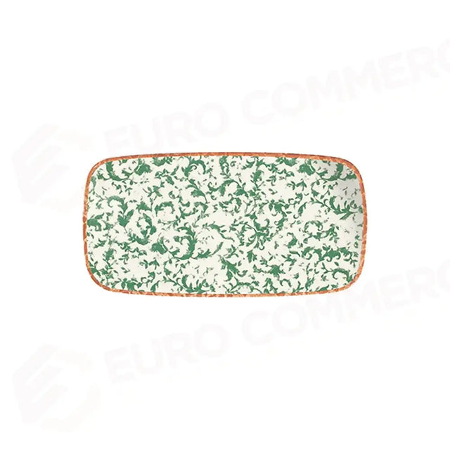 VENECIA GREEN QUADRO RECTANGULAR PLATE
 35 CM (34 * 16) - 20641-151635 - ID FINE