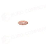 VENECIA MAROON LONA ESPRESSO PLATE 12 CM - 20643-111812 - ID FINE