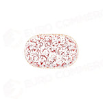 VENECIA MAROON MAGNUS PIATTO OVALE 28 CM - 20643-143028 - ID FINE
