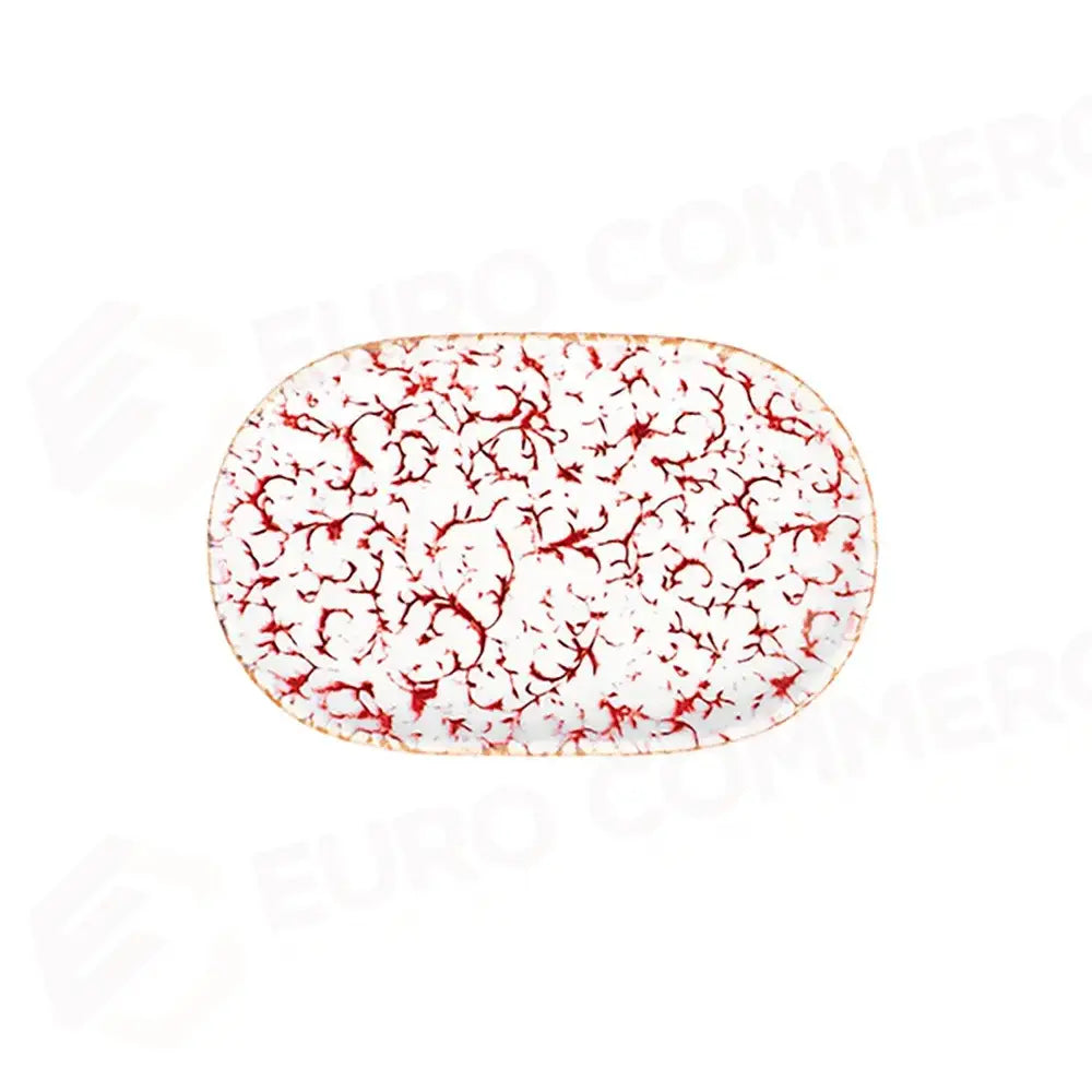 VENECIA MAROON MAGNUS PIATTO OVALE 33 CM - 20643-143033 - ID FINE