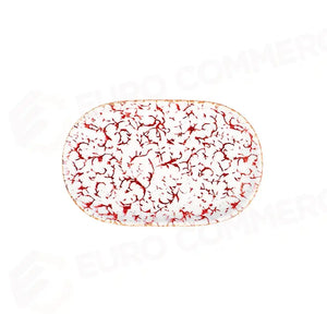 VENECIA MAROON MAGNUS PIATTO OVALE 33 CM - 20643-143033 - ID FINE