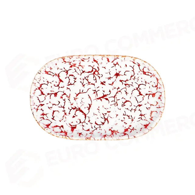 VENECIA MAROON MAGNUS PIATTO OVALE 37 CM - 20643-143037 - ID FINE