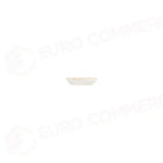 VENECIA MAROON W QUADRO RECTANGULAR PLATTER 11 CM (10 * 7) - 20644-153111 - ID FINE