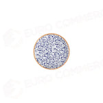 VENECIA NAVY LONA PIATTO PIANO 19 CM - 21174-111019 - ID FINE