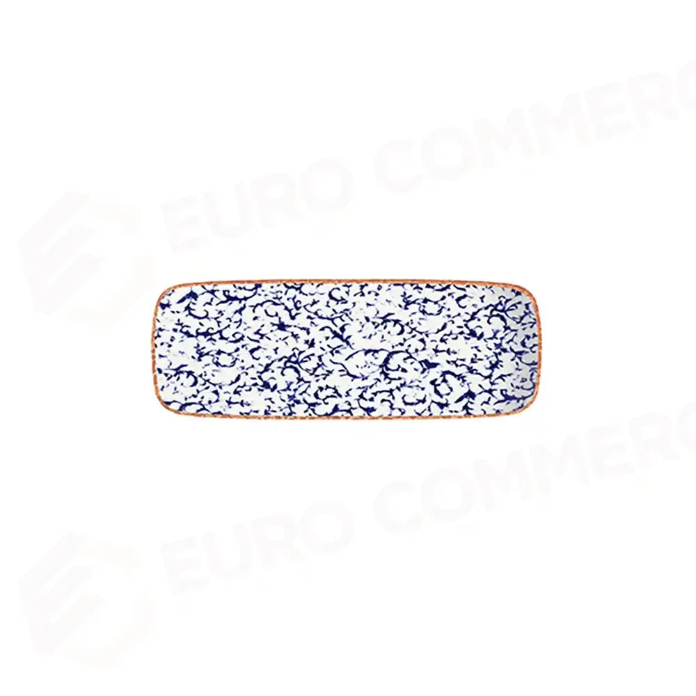 VENECIA NAVY QUADRO RECTANGULAR PLATE 30 CM (30 * 11) - 21174-151630 - ID FINE