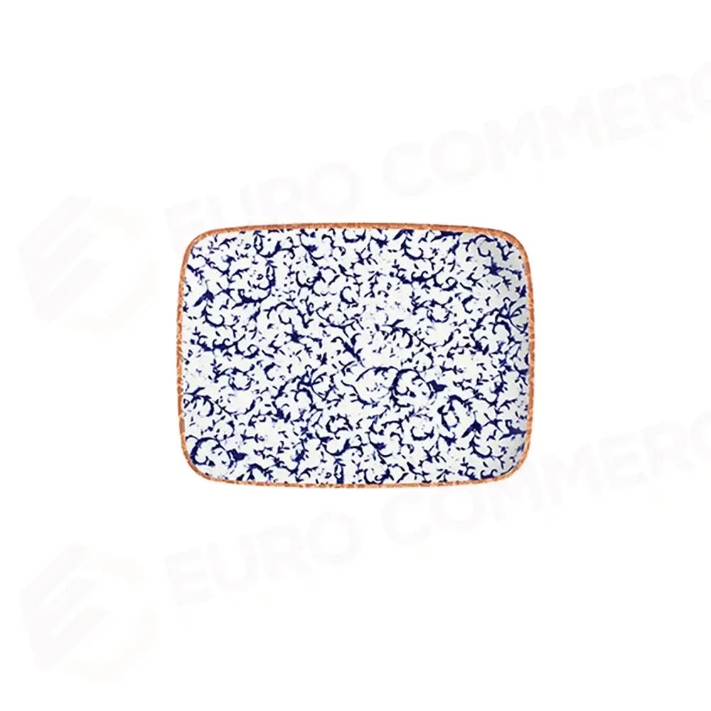 VENECIA NAVY QUADRO RECTANGULAR PLATE 31 CM (27 * 20) - 21174-151631 - ID FINE