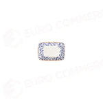 VENECIA NAVY W QUADRO RECTANGULAR PLATTER 15 CM (14*10) - 20543-153115 - ID FINE