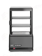 VETRINA DA ESPOSIZIONE 58 LITRI ARKTIC NERA 230V/170W 406X452X(H)830MM - 233627