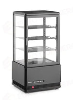 VETRINA DA ESPOSIZIONE 68 LITRI ARKTIC NERO 230V/170W 444X397X(H)875MM - 233238