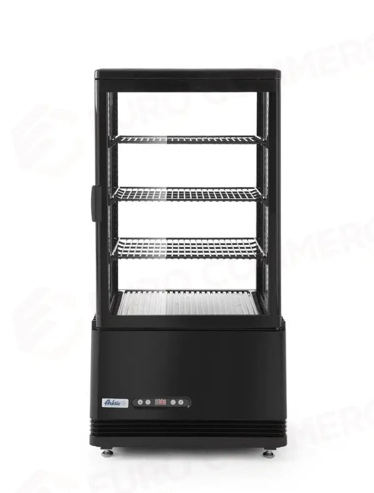 VETRINA DA ESPOSIZIONE 68 LITRI ARKTIC NERO 230V/170W 444X397X(H)875MM - HENDI