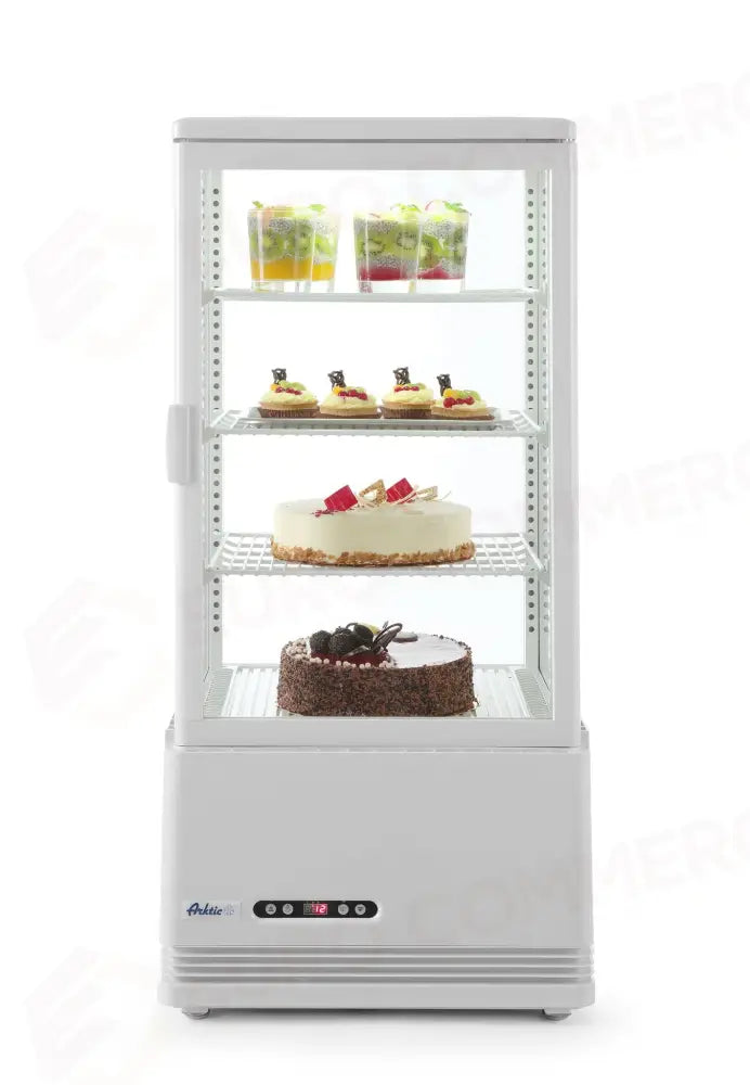 VETRINA DA ESPOSIZIONE 78 LITRI. ARKTIC BIANCO 230V/170W 397X444X(H)940MM - 233641