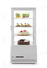 VETRINA DA ESPOSIZIONE 78 LITRI. ARKTIC NERA 230V/170W 444X397X(H)940MM - 233658